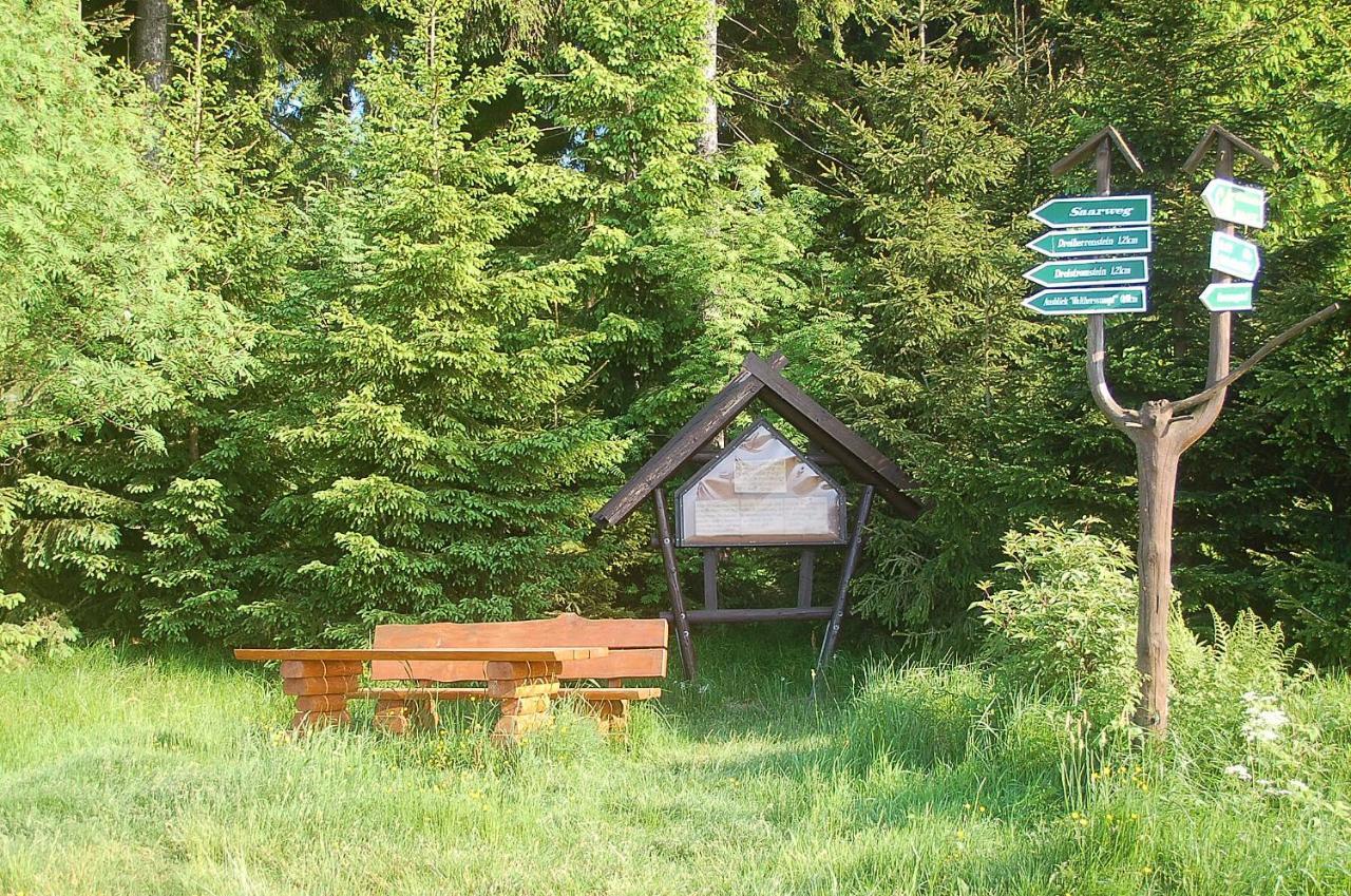 Ferienhaus Waldblick Siegmundsburg Kültér fotó